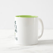 この雛はテニスが大好き ツートーンマグカップ (正面右)