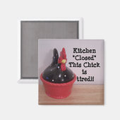 この雛は疲れている!! マグネット (正面/裏面)