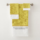 この離れトイレを見つけたいように頼む バスタオルセット (インサイチュ)