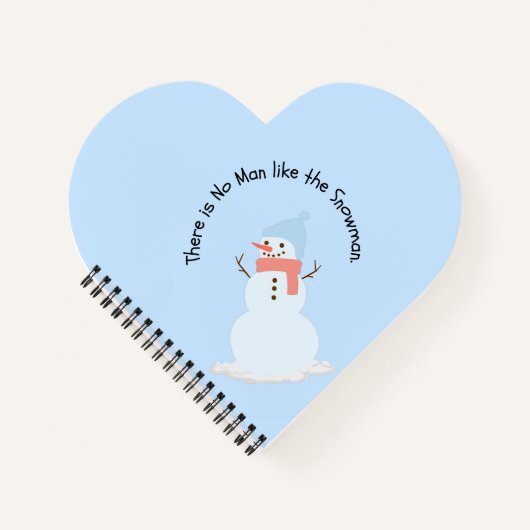 この雪だるまに勝る者は無い ノートブック (正面)