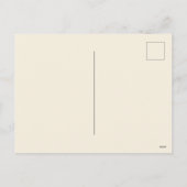 この雪だるまのために溶ける2つのクリスマス シーズンポストカード (裏面)