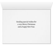 この青いトーンオントーンのホリデーカードでJoyを送信 (内部横(下))