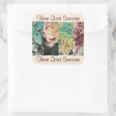 この静かな季節の四季 スクエアシール (バッグ)