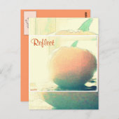 この静かな季節、カボチャ10月 ポストカード (正面/裏面)