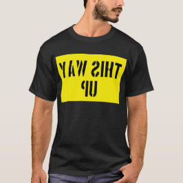 この面を上にして Tシャツ
