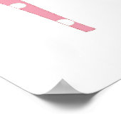 この靴はもしピンクのポスターに合う ポスター (角)