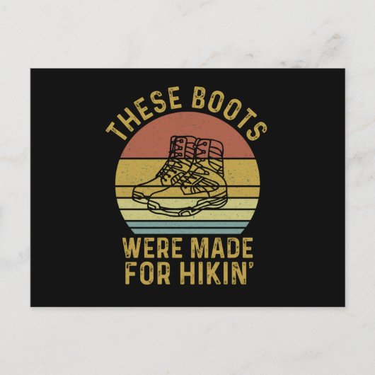 この靴はヒキン用に作られた ポストカード (正面)