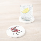 この靴は包み込み用に作られた コースター (側面)