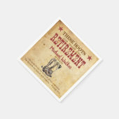 この靴は老後ナプキン用に作られている スタンダードカクテルナプキン (角)