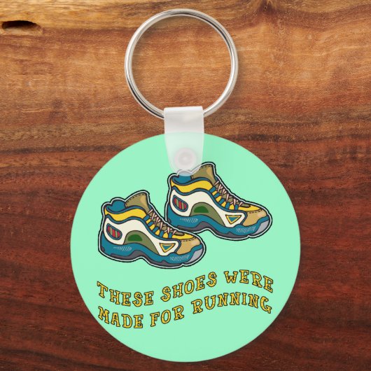 この靴はTシャランニングツ用に作られた キーホルダー (正面)