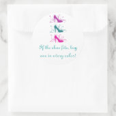 この靴もしはステッカーに合う ラウンドシール (バッグ)