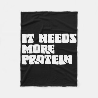 この食事は、より多くのタンパク質愛好家のボディビルRdが必要 フリースブランケット