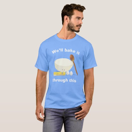 この食材を使って焼くベーキング Tシャツ (正面フル)