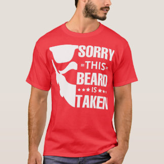 この髭がシャツに結ばれてごめんなさい Tシャツ