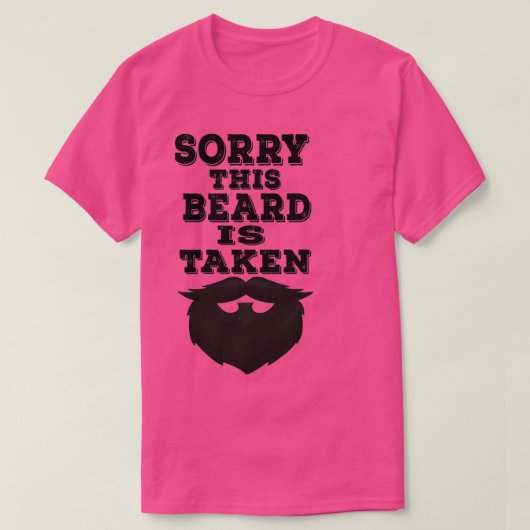 この髭がヒゲに取られて申し訳ないおもしろい引用文ギフト Tシャツ (デザイン正面)