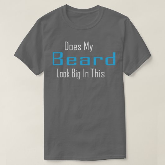 この髭が大きく見えるおもしろいか? Tシャツ (デザイン正面)