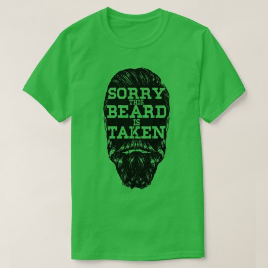 この髭を脱がされて申し訳ない1 Tシャツ (デザイン正面)