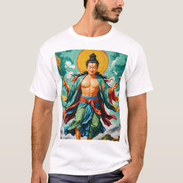 この魅力的な作品は、時間の旅行を描く Tシャツ