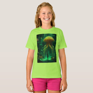 この魅惑的な海洋の驚異でスプラッシュする。 Tシャツ