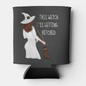 この魔女がハロウィンのヒッチングバチェロレッテ 缶クーラー (正面)