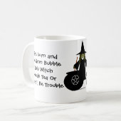 この魔女はお茶が必要だ!茶中毒カップ/マグカップ コーヒーマグカップ (正面左)