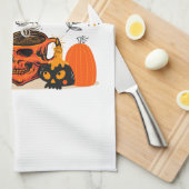 この魔女はコショウの前にコーヒーが必要だ キッチンタオル (四つ折り)