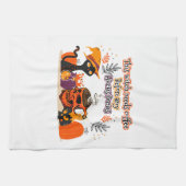 この魔女はコショウの前にコーヒーが必要だ キッチンタオル (横)