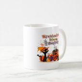 この魔女はコショウの前にコーヒーが必要だ コーヒーマグカップ (正面右)