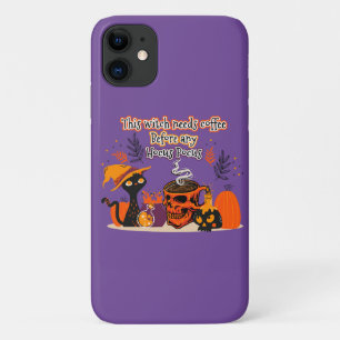 この魔女はコショウの前にコーヒーが必要だ iPhone 11 ケース