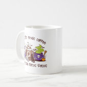 この魔女はコーヒーが必要だ コーヒーマグカップ (正面左)