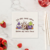 この魔女はコーヒーが必要だ スタンダードカクテルナプキン (インサイチュ)