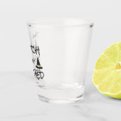 この魔女はショットグラスを引っ掛けている ショットグラス (右)