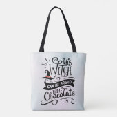 この魔女はチョコレートハロウィンで花嫁になれる トートバッグ (裏面)