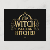 この魔女はハロの嫁を結婚もらう ポストカード (正面)