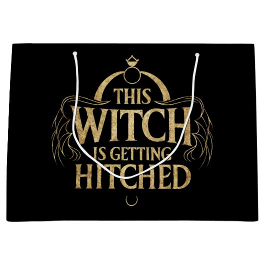 この魔女はハロの嫁を結婚もらう ラージペーパーバッグ (正面)