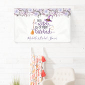 この魔女はヒッチングブライダルシャワー旗を獲得 横断幕 (インサイチュ)