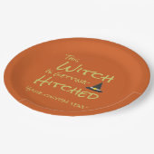 この魔女はヒッチング紙プレート ペーパープレート (アングル)