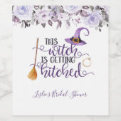 この魔女はワインラベルを引っ掛けている ワインラベル (シングルラベル)