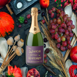 この魔女は引っ掛かっている スパークリングワインラベル