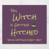 この魔女は引っ掛かっている スパークリングワインラベル (シングルラベル)