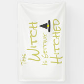 この魔女は引っ掛かっている 横断幕 (縦)