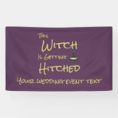 この魔女は引っ掛かっている 横断幕 (横)