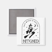 この魔女は結婚する ゴシックな花嫁  bachelorette マグネット (正面/裏面)