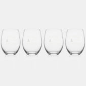 この魔女は結婚する ステムなしワイングラス (裏面)