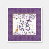 この魔女は結婚する ナプキン - 花 スタンダードカクテルナプキン (正面)