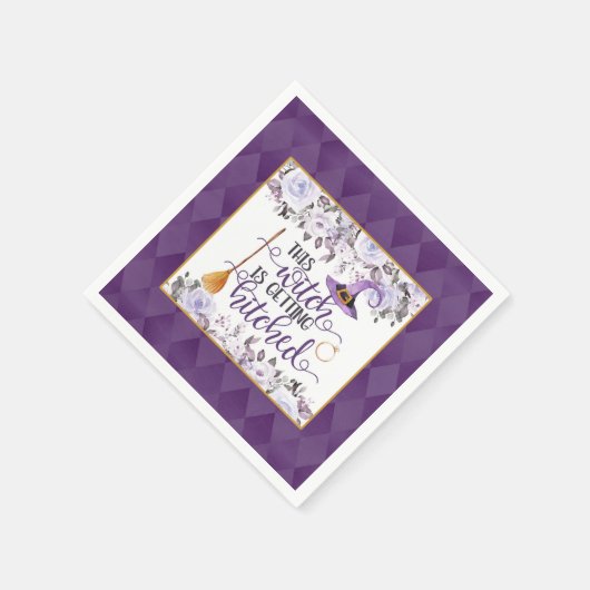 この魔女は結婚する ナプキン - 花 スタンダードカクテルナプキン (角)