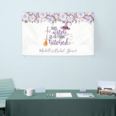 この魔女は結婚する ブライダルシャワーバナー 横断幕 (トレードショー)