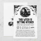 この魔女は結婚する！独身最後の夜会 招待状 (正面/裏面)