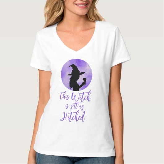 この魔女は結婚する 花嫁のブライズメイド Tシャツ (正面)