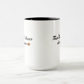 この魔女は自分の作ったかわいいカボチャのマグカップが大好き マグカップ (中央)